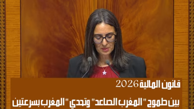 قانون المالية 2026: بين طموح “المغرب الصاعد” وتحدي “المغرب بسرعتين缩略图 قانون المالية 2026: بين طموح “المغرب الصاعد” وتحدي “المغرب بسرعتين缩略图