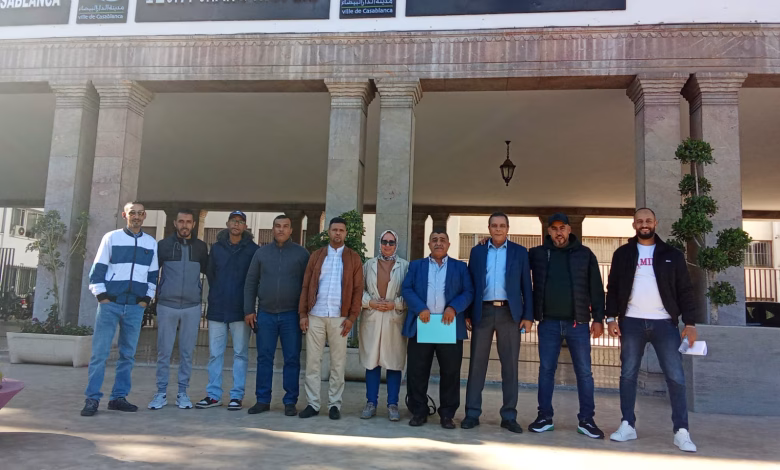 UMT التدبير المفوض لقطاع النظافة بالدارالبيضاء يعرض ملفه المطلبي على الجماعة بكناش تحملات وإتفاقية جماعية تنتصر للعمال.缩略图