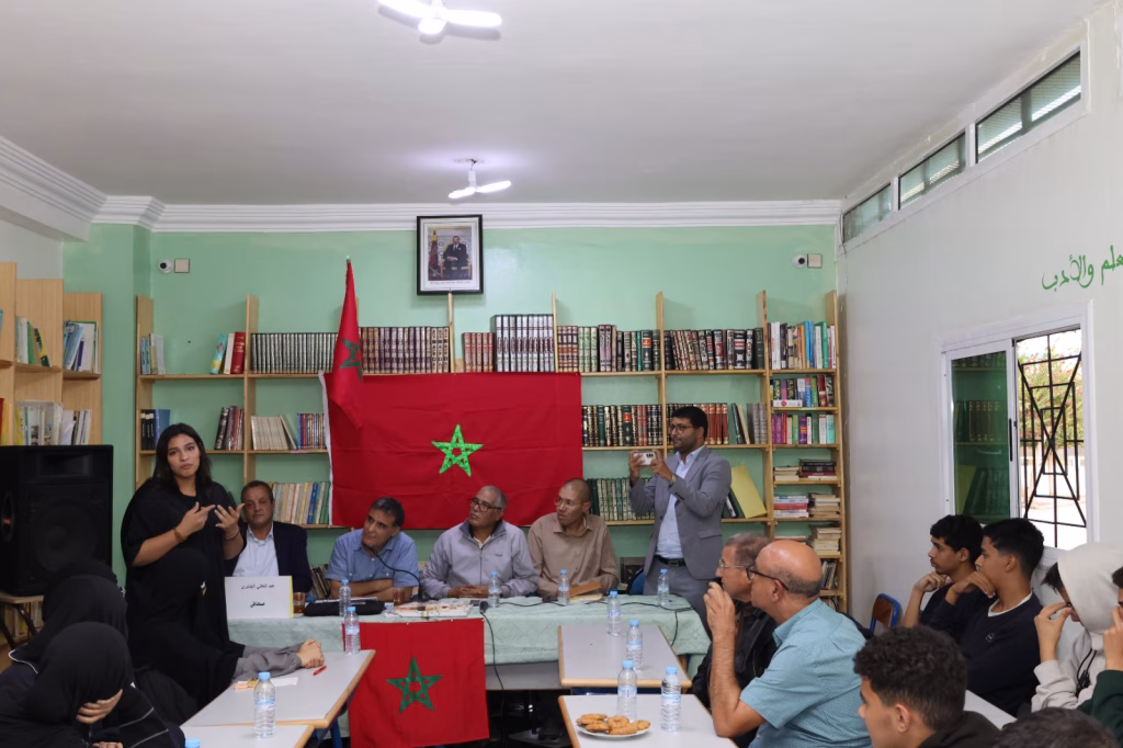 لقاء مفتوح مع شباب ثانوية الحسن الداخل بجرسيف: صوت الجيل الجديد في دعم القضية الوطنية ومستقبل الديمقراطية插图7