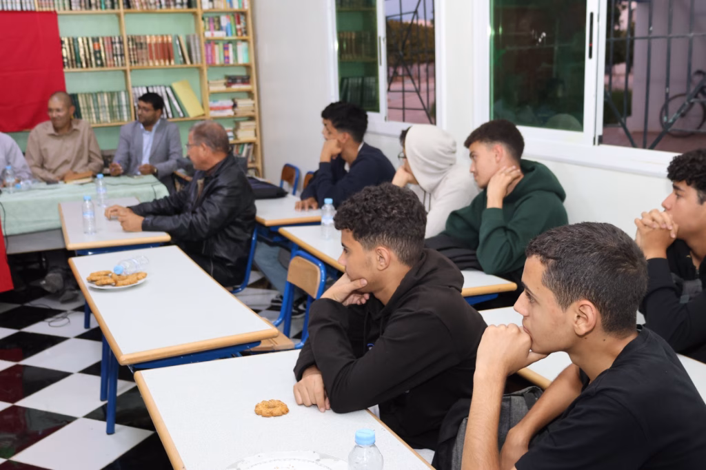 لقاء مفتوح مع شباب ثانوية الحسن الداخل بجرسيف: صوت الجيل الجديد في دعم القضية الوطنية ومستقبل الديمقراطية插图2