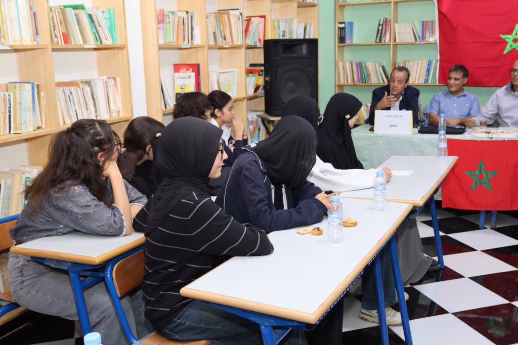 لقاء مفتوح مع شباب ثانوية الحسن الداخل بجرسيف: صوت الجيل الجديد في دعم القضية الوطنية ومستقبل الديمقراطية插图5