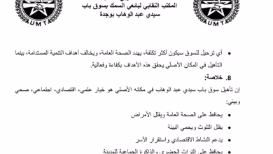 تأهيل سوق باب سيدي عبد الوهاب بوجدة.. خيار الهوية والاستدامة في ميزان القرار缩略图