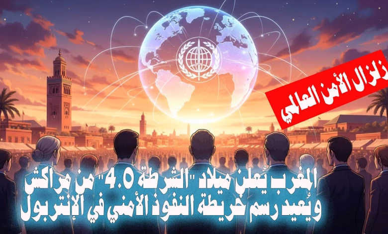 GIL24-TV الأمن العالمي: المغرب يُعلن ميلاد “الشرطة 4.0” من مراكش ويُعيد رسم خريطة النفوذ الأمني في الإنتربول缩略图