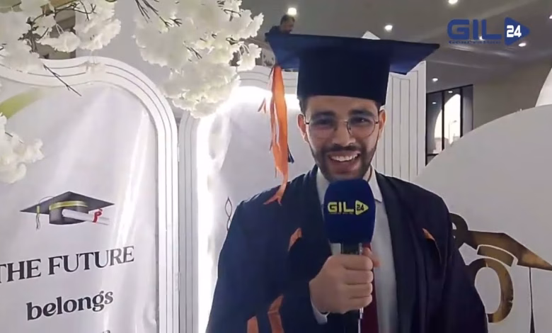 GIL24-TV صاحب الرتبة الأولى -دفعة 2024: فرحة التخرج والإنجاز الأكاديمي بالتزامن مع استرجاع الصحراء المغربية缩略图