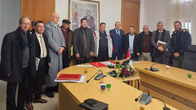 الإتحاد المحلي UMT يثمن لقاءه مع والي جهة الشرق العطفاوي لتدارس ملف نقل سوق السمك باب سيدي عبد الوهاب.缩略图