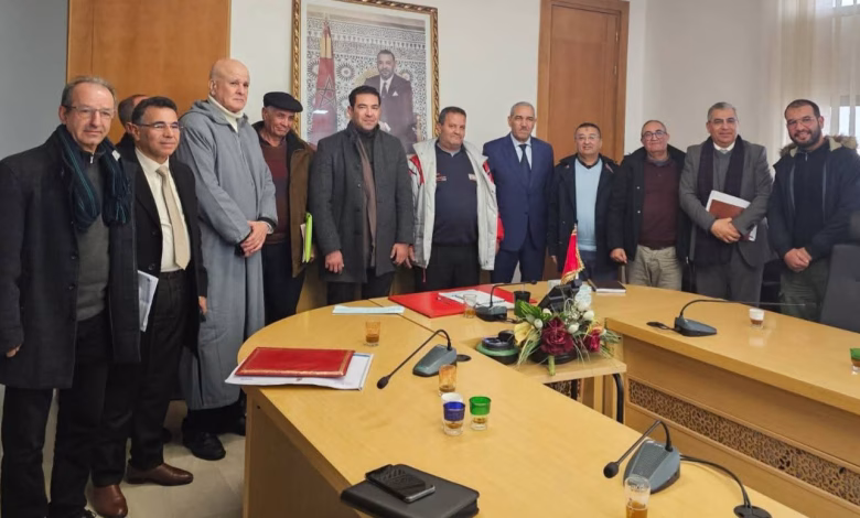 الإتحاد المحلي UMT يثمن لقاءه مع السيد والي جهة الشرق امحمد العطفاوي لتدارس ملف نقل سوق السمك باب سيدي عبد الوهاب.缩略图