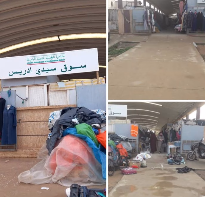 الأسواق النموذجية بوجدة : لجنة مختلطة تزور سوق سيدي إدريس، وتستمع لملاحظات جمعية التجار.缩略图