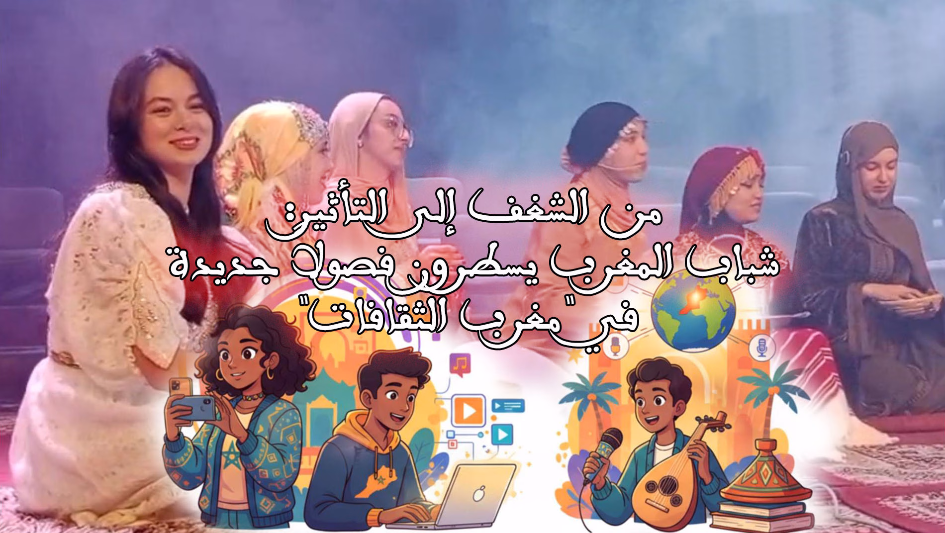 من الشغف إلى التأثير: شباب المغرب يسطرون فصولاً جديدة في “مغرب الثقافات”