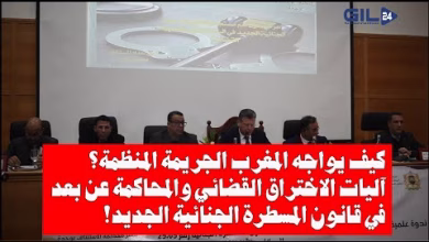 GIL24-TV كيف يواجه المغرب الجريمة المنظمة آليات الاختراق القضائي والمحاكمة عن بعد قانون المسطرة الجنائية缩略图