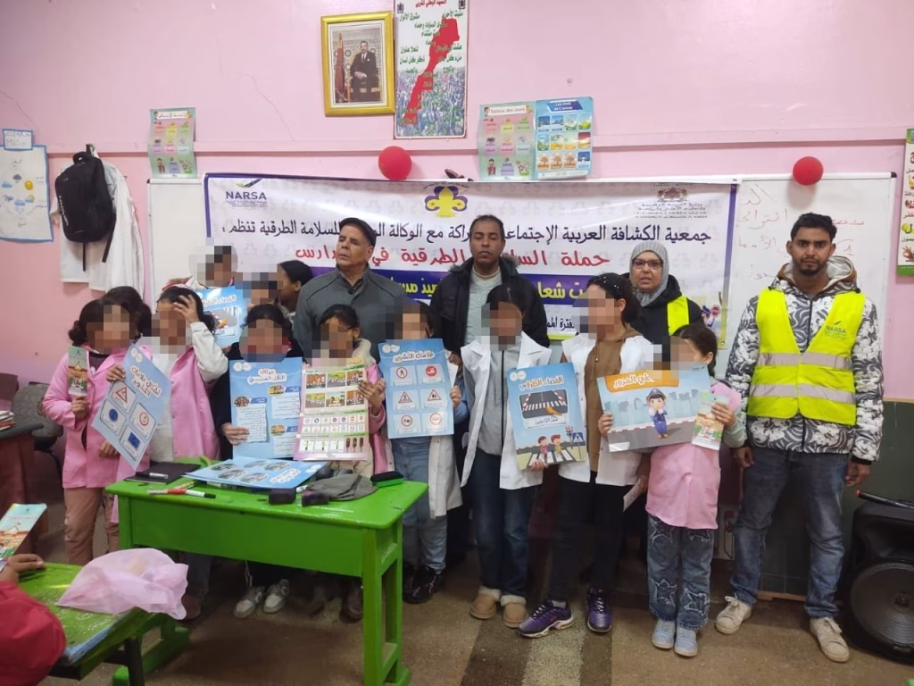 مكناس.. حملة تحسيسية حول السلامة الطرقية يستفيد منها أزيد من 2000 تلميذ插图2