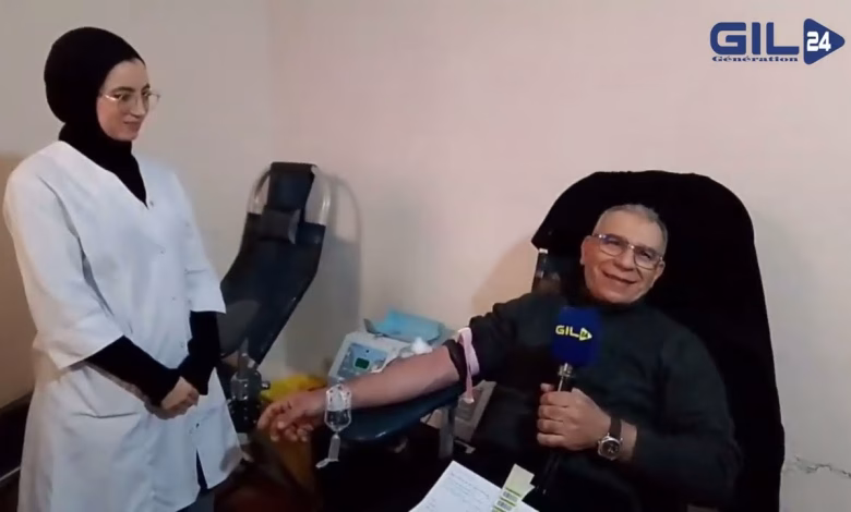 GIL24-TV وجدة في موعد مع العطاء: تغطية حملة التبرع بالدم لتعزيز المخزون الجهوي وإنقاذ الأرواح缩略图