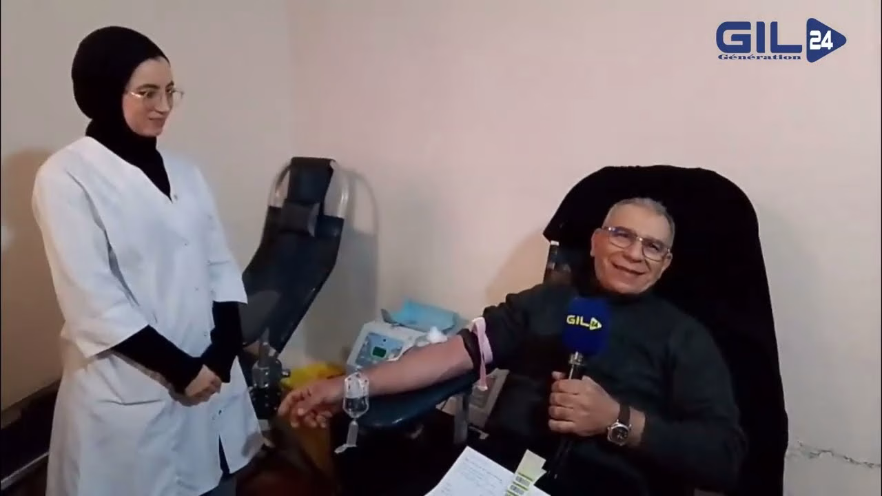 GIL24-TV وجدة في موعد مع العطاء: تغطية حملة التبرع بالدم لتعزيز المخزون الجهوي وإنقاذ الأرواح缩略图