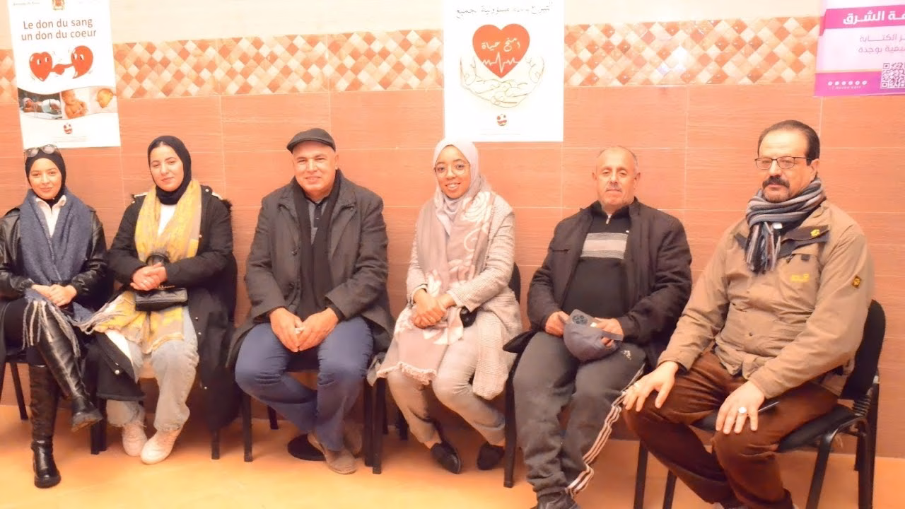 GIL24-TV الشبيبة الإتحادية بوجدة تنظم حملة للتبرع بالدم缩略图