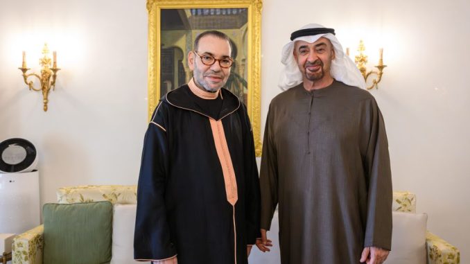 الملك محمد السادس يستقبل الشيخ محمد بن زايد آل نهيان في الرباط ويبحثان قضايا المنطقة والساحة الدولية