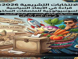 انتخابات 2026 بالمغرب: عندما يفرّ المواطن من “البرامج الخشبية” إلى “سلة الخضار والفواكه”!缩略图