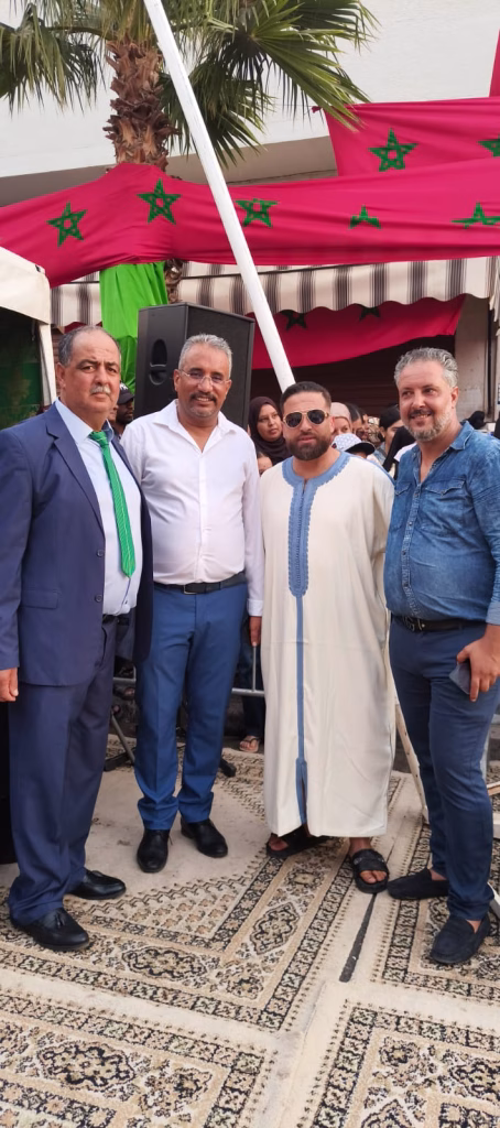 تجار شارع عبد الرحمن حجيرة (روت مراكش) يخلدون الذكرى 27 لعيد العرش المجيد.插图1 تجار شارع عبد الرحمن حجيرة (روت مراكش) يخلدون الذكرى 27 لعيد العرش المجيد.插图1