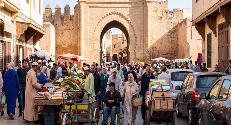 احتلال الأرصفة والملك العمومي و انتشار العربات المجرورة يسيءان لمشاريع التأهيل والتجديد الحضريين