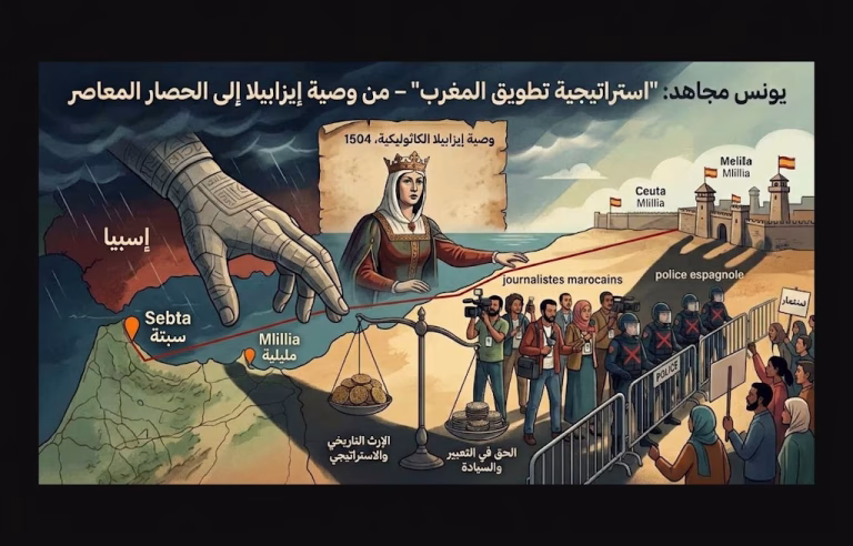 يونس مجاهد… وصية إيزابيلا إلى اليوم، استراتيجية تطويق المغرب