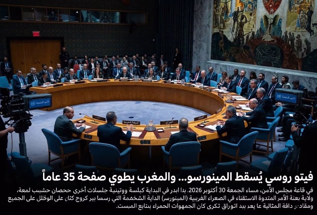 فيتو روسي يُسقط المينورسو… والمغرب يطوي صفحة 35 عاماً缩略图