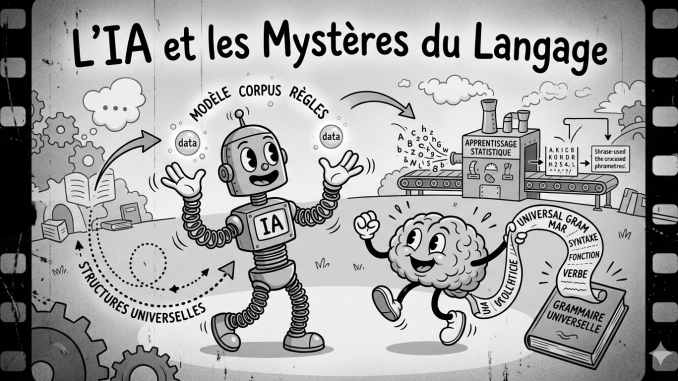 L’IA et les Mystères du Langage : Entre Apprentissage Statistique et Structures Universelles