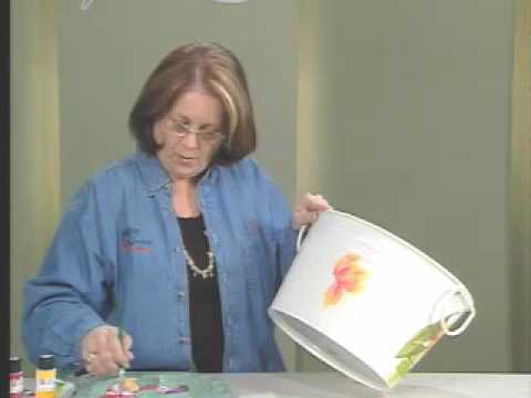 How to use FolkArt® Outdoor™ Paint with Donna Dewberry