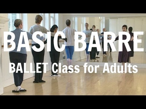 Ballet Class for Adult Beginners Basic Step Exercise (tendu)