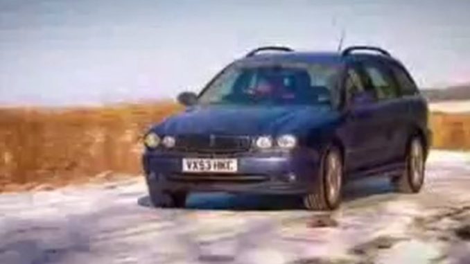 X Type Jaguar in the Snow | Top Gear | Series 4 | BBC Studios