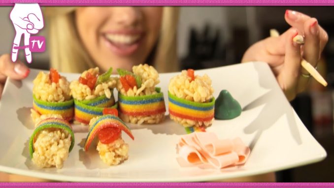 How to Make Candy Sushi – 2 DIY For Ep 31