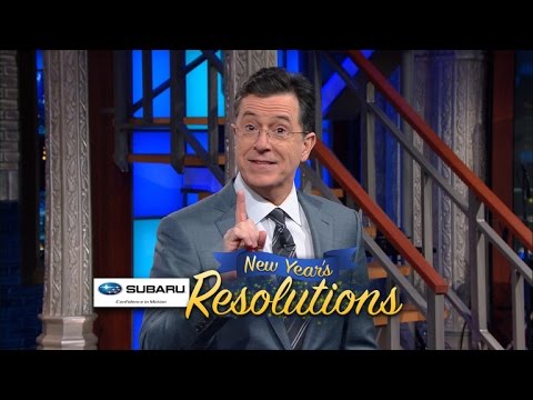 Stephen’s New Year’s Resolutions