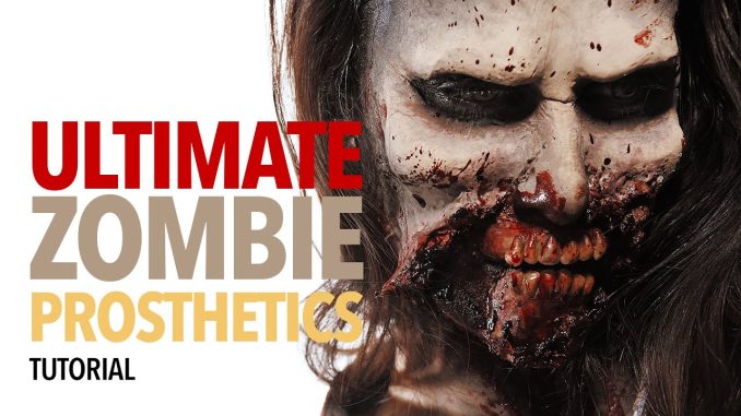 DIY Zombie face tutorial