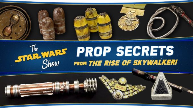 John Williams Props, Leia’s Lightsaber, and More from The Rise of Skywalker | The Star Wars Show
