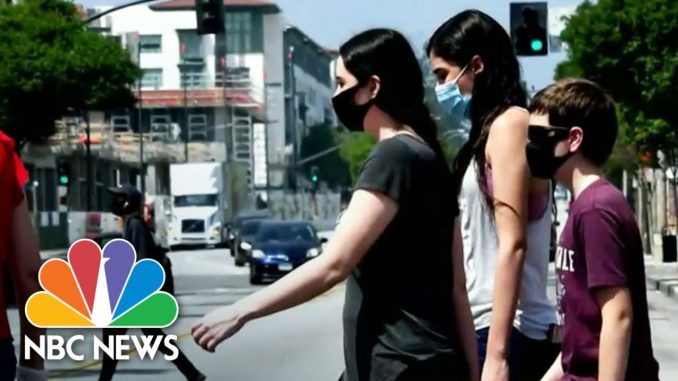 Nation Divided As New Wave Of States Begin Reopening | NBC Nightly News