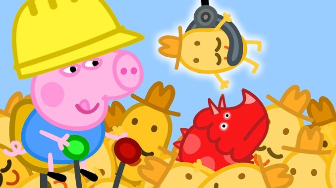 Peppa Pig English Episodes | Digger World | Peppa Pig Season 7