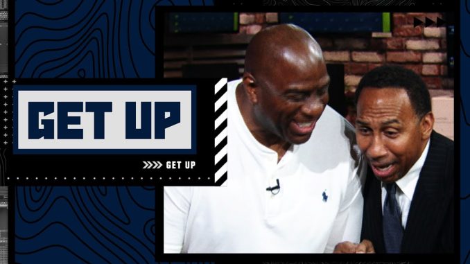 Stephen A. crashes Magic Johnson’s segment to debate LeBron and the Lakers | Get Up