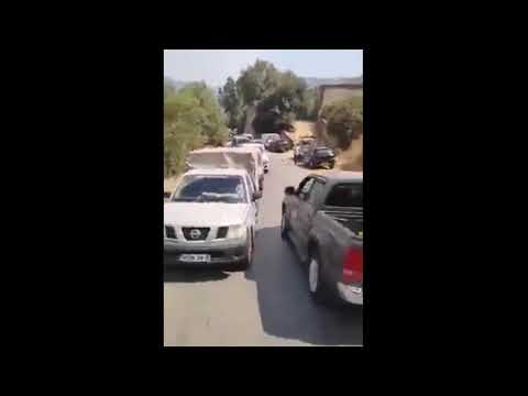 الجزائر تحترق : الأهالي يلقون القبض على شخص متلبسا بارام النيران