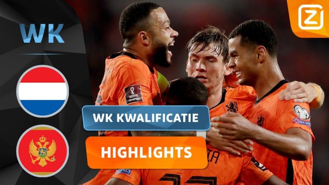 ORANJE SPEELT IN AANVAL UITSTEKEND! | Nederland vs Montenegro | Kwalificatie WK 2022 | Samenvatting