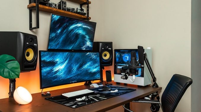 My Most Productive Desk Setup EVER – 2022 Upgrades!