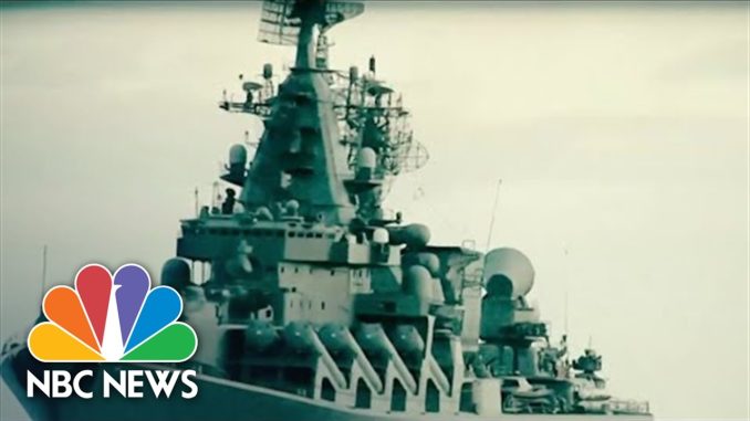 Russian Warship Sinks in Black Sea
