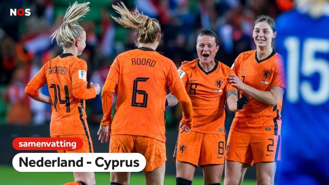 Hoppaaa, 12-0 voor Oranje, Miedema scoort 6x! | Samenvatting Nederland – Cyprus | WK-kwalificatie