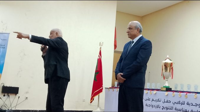 كلمة السيد الطاهر بوجوالة الرئيس الشرفي للمولودية للريكبي في حفل تكريم لاعبي والاطر التقنية والطبية