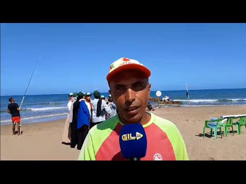 الرحماني الشيخ من شركة ozone بالسعيدية واهمية نظافة الشواطئ