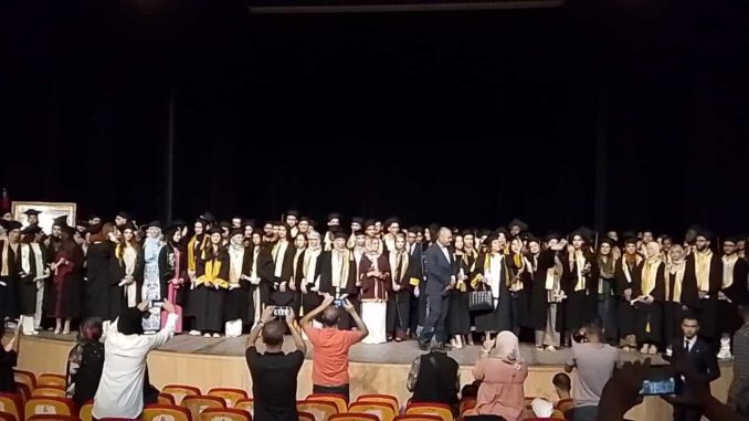 لحظات من حفل تخرج الدفعة 2024 من طلبة المدرسة الوطنية للعلوم التطبيقية بوجدة