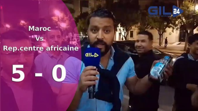 تفاعل السيد جرار عماد من وجدة بعد انتصار الفريق الوطني بأرضية الملعب الشرفي