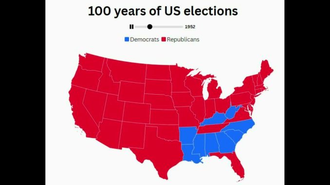 100 ans d’élections américaines