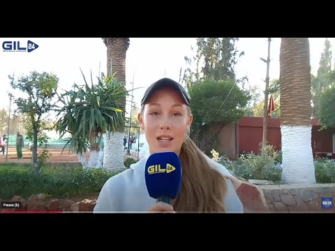 Nastia tennis player from Ukraine »The reception was wonderful,I hope to win the champion in Morocco »