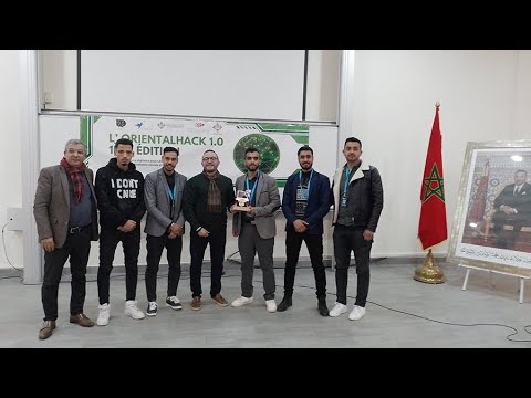 L’équipe gagnante du deuxième prix du Hackathon Oriental – 2025 (ENCG – Maroc)