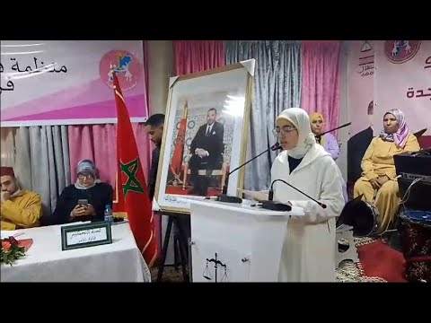 لقطات من فعاليات مسابقة تجويد القرآن الكريم المنظم من قبل منظمة فتيات الانبعاث بوجدة