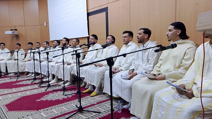 المركز الاستشفائي وادارة وطلبة المعهد العالي للمهن التمريضية وتقنيات الصحة بوجدة امسية رمضانية