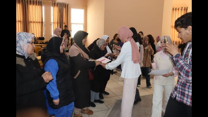 طلبة المدرسة الوطنية للتجارة والتسيير يخلدون اليوم العالمي للمرأة
